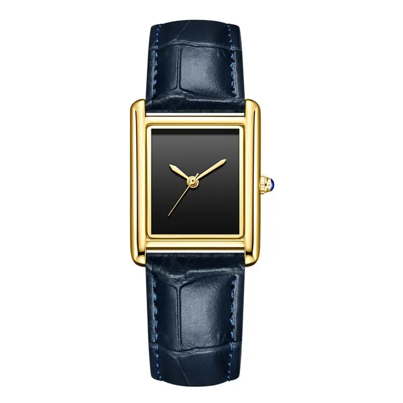 Luxury Couple's Watch Set for Women & Men | Elegant Leather Strap Quartz Wristwatch | Waterproof Iced Out Watch Style | 2026 New Fashion Gift | Caratix - CaratixJewelry